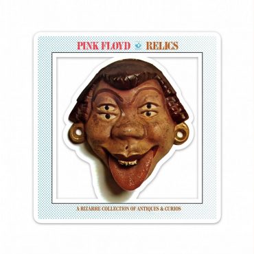 Pink Floyd Sticker - Pink Floyd A Bizarre Collection The Relics Mask 1971