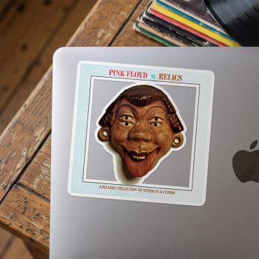 Pink Floyd Sticker - Pink Floyd A Bizarre Collection The Relics Mask 1971
