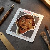 Pink Floyd Sticker - Pink Floyd A Bizarre Collection The Relics Mask 1971 Pink Floyd Sticker - Pink Floyd A Bizarre Collection The Relics Mask 1971