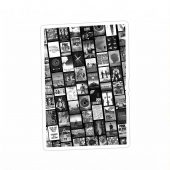 Pink Floyd Sticker - Pink Floyd Artwork Poster Collage Black White
