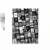 Pink Floyd Sticker - Pink Floyd Artwork Poster Collage Black White
