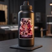 Pink Floyd Sticker - Pink Floyd Live At PomPeii Illustration