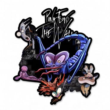 Pink Floyd Sticker - Pink Floyd The Wall Scorpion Mother Vintage
