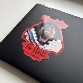 Pink Floyd Sticker - Roger Waters special tour print The Wall Pink Floyd Sticker - Roger Waters special tour print The Wall