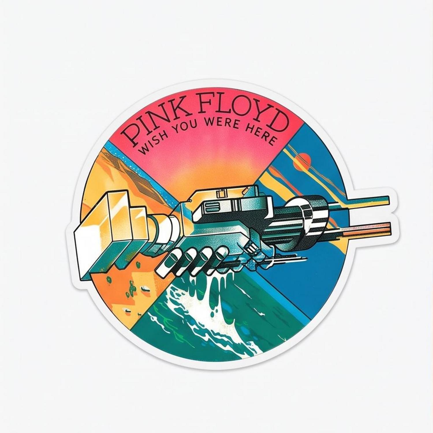 Pink Floyd Sticker - Still First In Space 40th Anniversary Pink Floyd Sticker - Still First In Space 40th Anniversary
