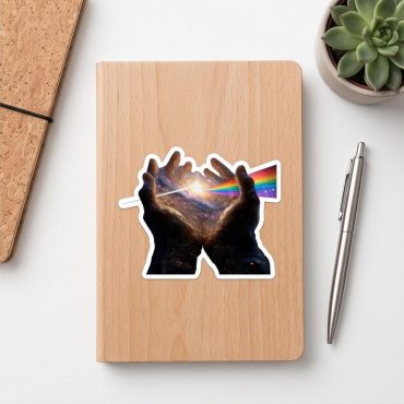 Pink Floyd Sticker - The Center Of The Universe DSOTM