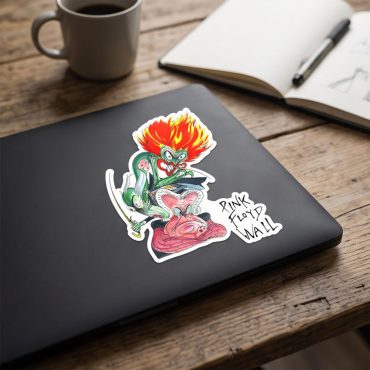 Pink Floyd Sticker - The Characters The Wall