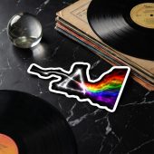 Pink Floyd Sticker - The Dark Side Of The Moon Electric Smoke