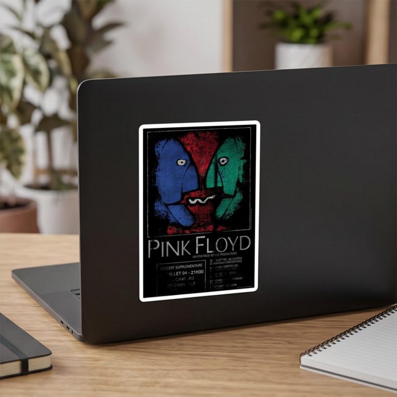 Pink Floyd Sticker - The Division Bell Tour Pink Floyd Sticker - The Division Bell Tour