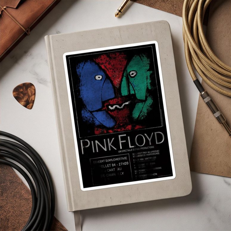 Pink Floyd Sticker - The Division Bell Tour Pink Floyd Sticker - The Division Bell Tour