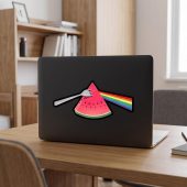 Pink Floyd Sticker - The Fork Side of the Watermelon Pink Floyd Sticker - The Fork Side of the Watermelon