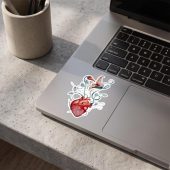 Pink Floyd Sticker - The Wall Flower Heart What shall we do now