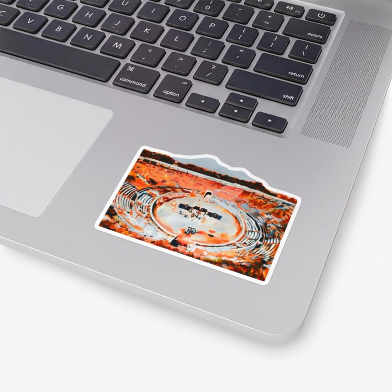 Pink Floyd Sticker - This is where the magic happens Pink Floyd in Pompeii Painting Pink Floyd Sticker - This is where the magic happens Pink Floyd in Pompeii Painting