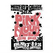 Pink Floyd Sticker - Westfield College Hampstead Concert 1968