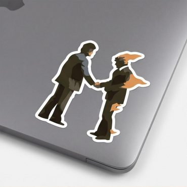 Pink Floyd Sticker - Wish You Were Here Burning Man