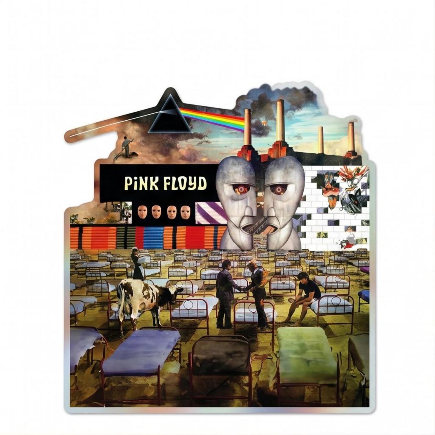 Pink Floyd Sticker - Wish You Were Here Dark Side Of The Moon Pink Floyd The Wall Division Bell Animals Pink Floyd Sticker - Wish You Were Here Dark Side Of The Moon Pink Floyd The Wall Division Bell Animals