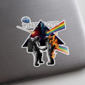Pink Floyd Sticker - Wish You Were Here DSOTM Astronaut Handshake Pink Floyd Sticker - Wish You Were Here DSOTM Astronaut Handshake
