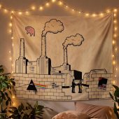Pink Floyd Tapestry - Album Art DSOTM Animals The Wall