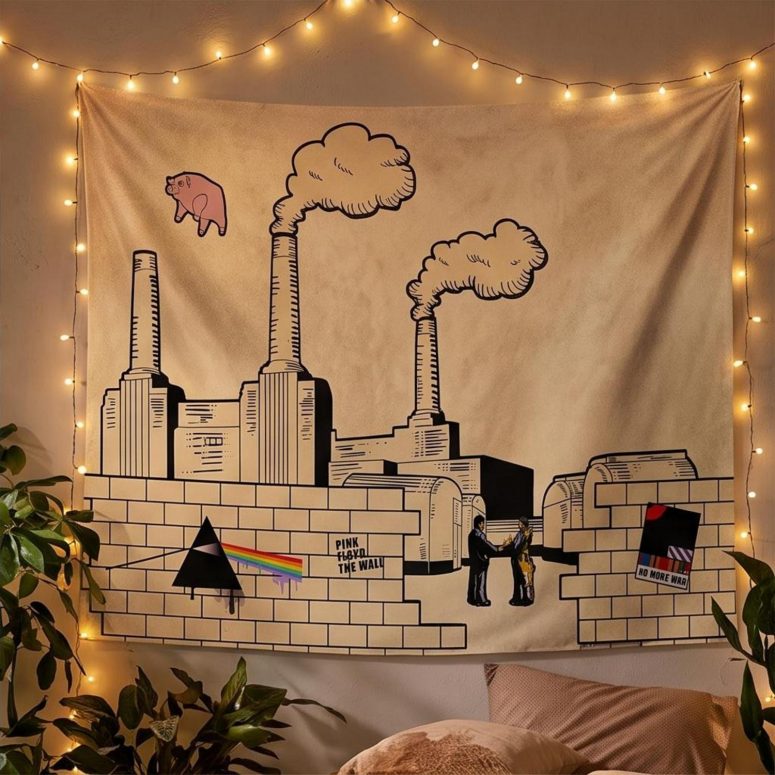Pink Floyd Tapestry - Album Art DSOTM Animals The Wall