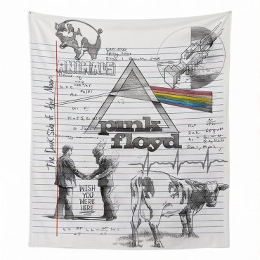 Pink Floyd Tapestry - Album Collage Sketch Pink Floyd Tapestry - Album Collage Sketch