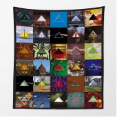 Pink Floyd Tapestry - Album Dark Side Of The Moon Collage