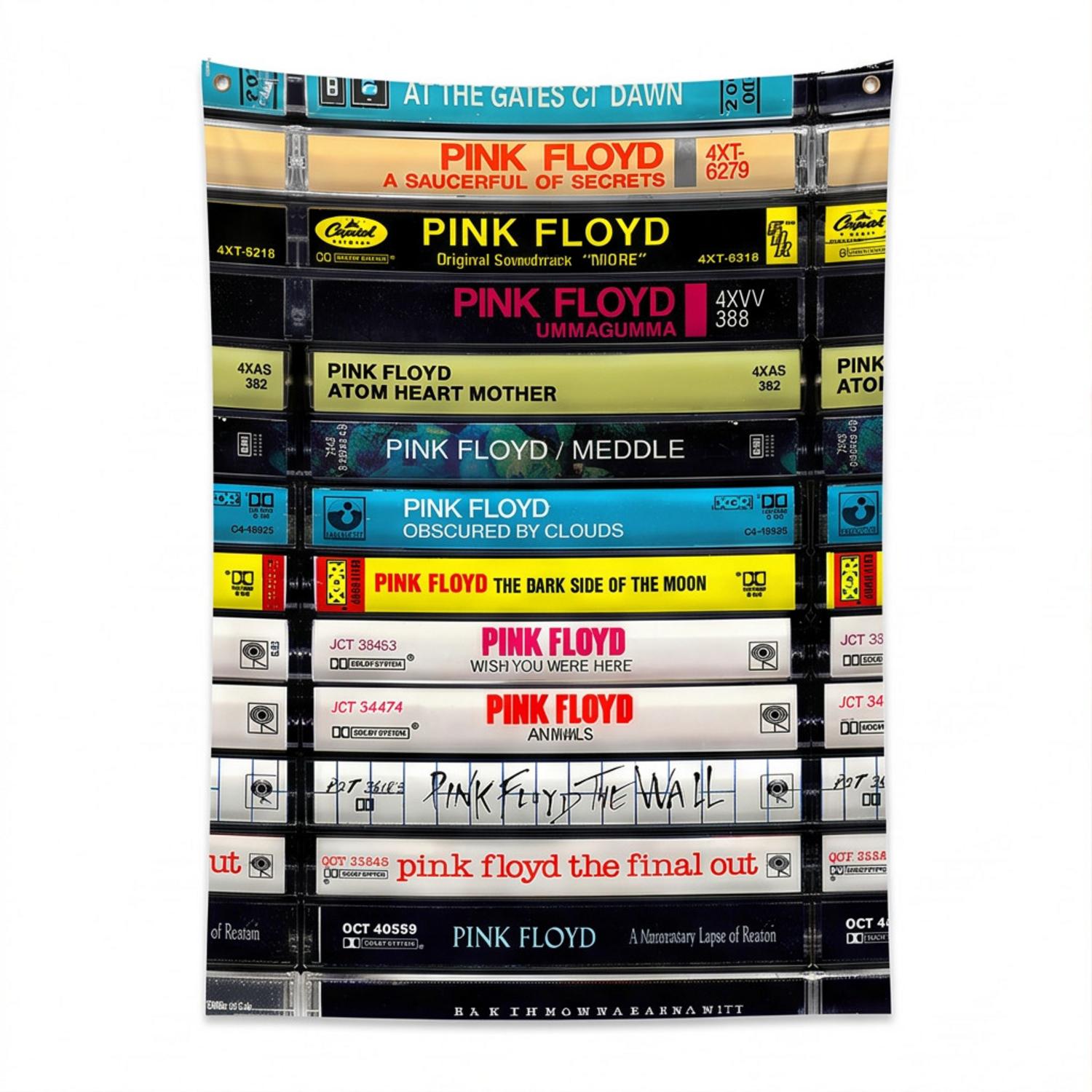 Pink Floyd Tapestry - Albums Cassette Retro Collection Pink Floyd Tapestry - Albums Cassette Retro Collection