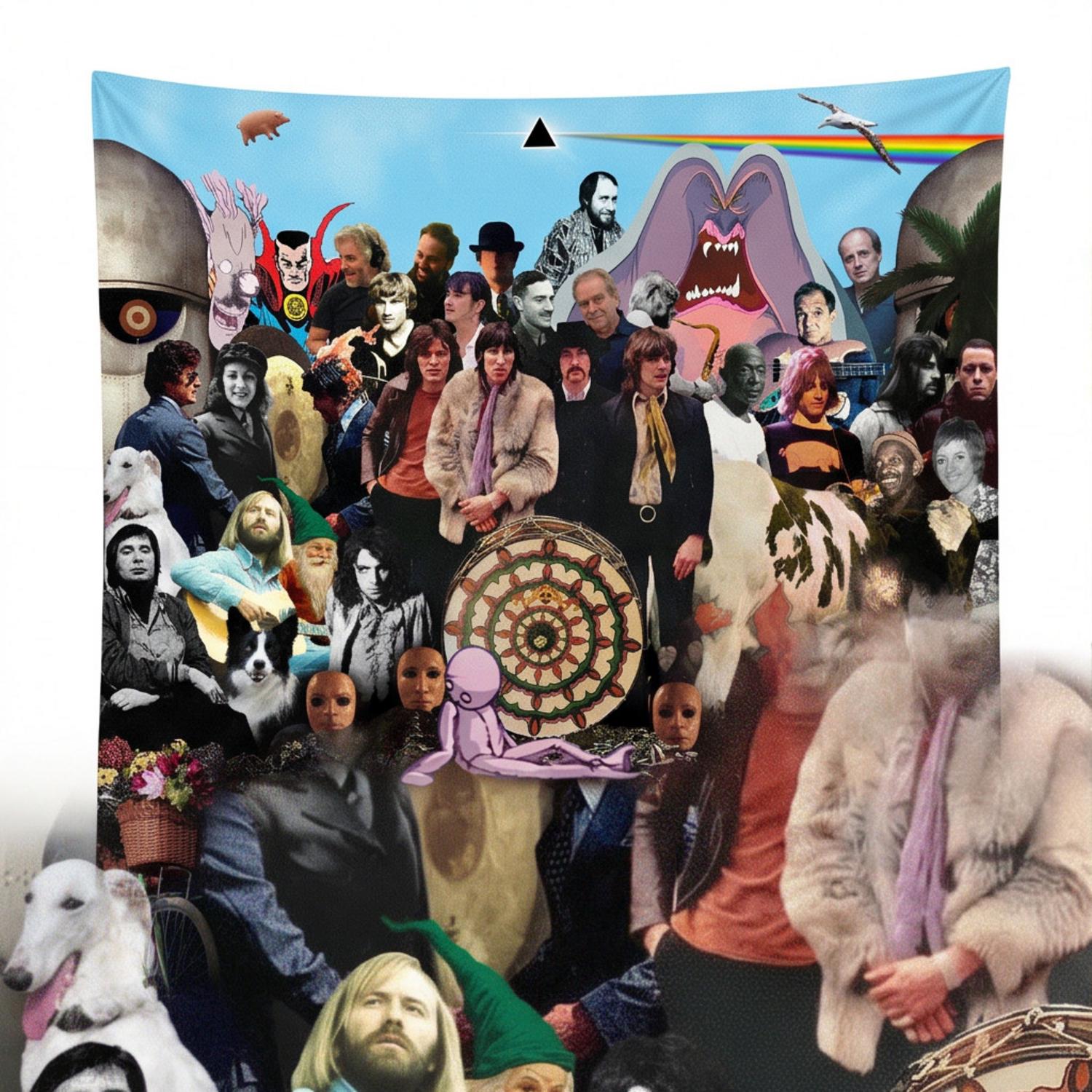 Pink Floyd Tapestry - All In All, They’re Just Bricks From The Wall Pink Floyd Tapestry - All In All, They’re Just Bricks From The Wall