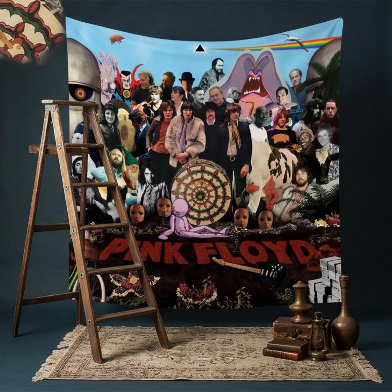 Pink Floyd Tapestry - All In All, They’re Just Bricks From The Wall Pink Floyd Tapestry - All In All, They’re Just Bricks From The Wall
