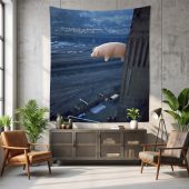 Pink Floyd Tapestry - Animals 2018 Remix Algie Pig Pink Floyd Tapestry - Animals 2018 Remix Algie Pig