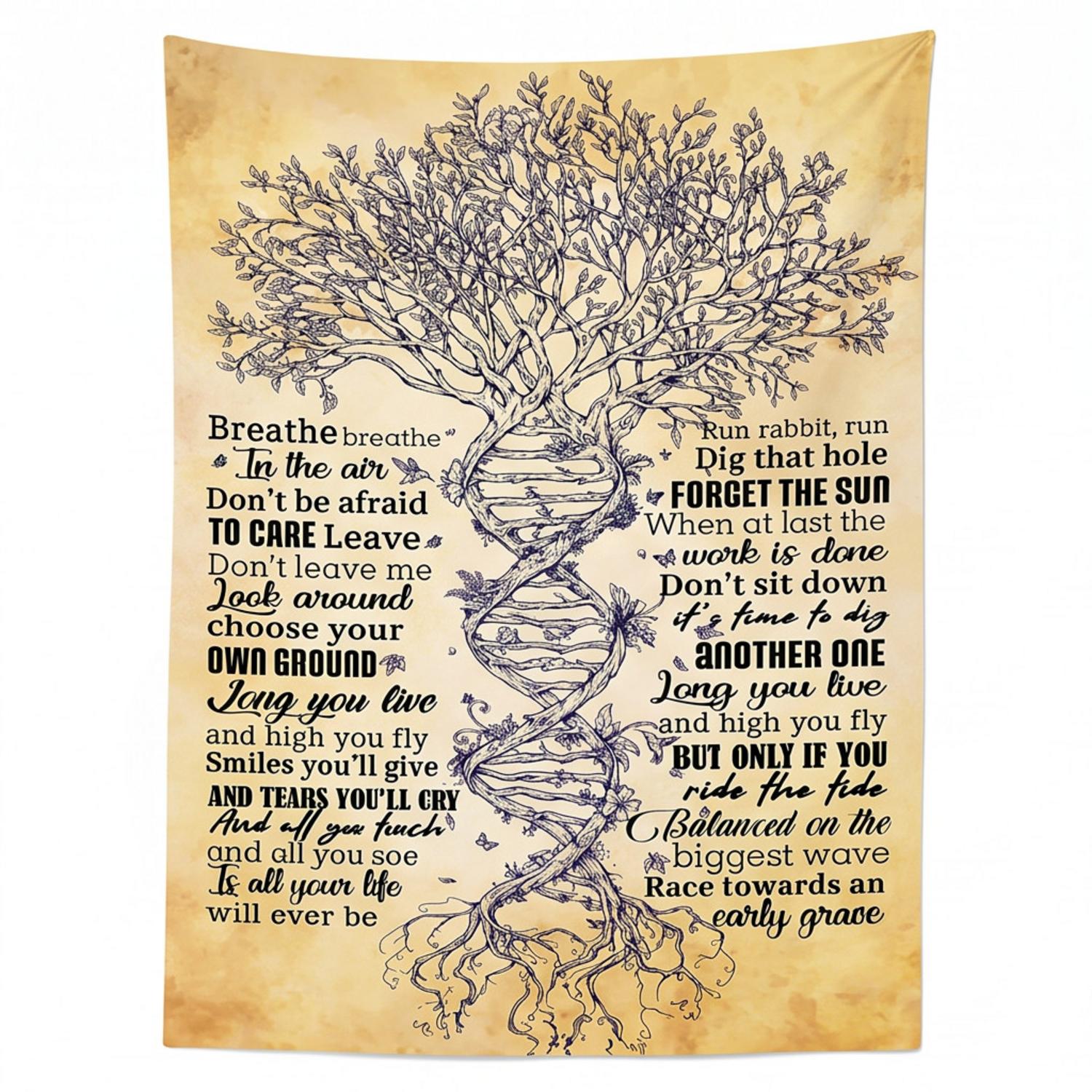 Pink Floyd Tapestry - Breathe Lyrics Pink Floyd Tapestry - Breathe Lyrics