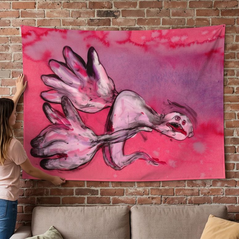 Pink Floyd Tapestry - Comfortably Numb The Wall Pink Floyd Tapestry - Comfortably Numb The Wall