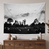 Pink Floyd tapestry - Cow Field Pink Floyd tapestry - Cow Field