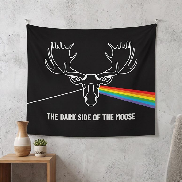 Pink Floyd Tapestry - Dark Side Of The Moose