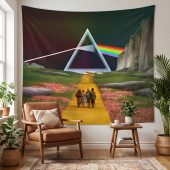 Pink Floyd Tapestry - Dark Side of the Rainbow x Wizard of Oz at The Logan Theatre