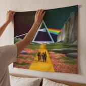 Pink Floyd Tapestry - Dark Side of the Rainbow x Wizard of Oz at The Logan Theatre