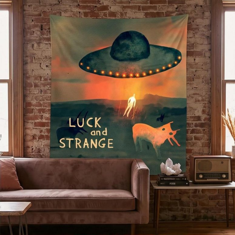 Pink Floyd Tapestry - David GIlmour Luck And Strange Dark and Velvet Nights Pink Floyd Tapestry - David GIlmour Luck And Strange Dark and Velvet Nights