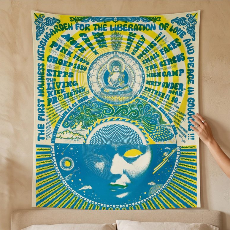 Pink Floyd Tapestry - Den Haag Netherlands 1968 Concert