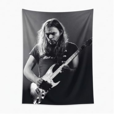 Pink Floyd Tapestry - Gilmour at Earls Court with the Black Strat 1973 Pink Floyd Tapestry - Gilmour at Earls Court with the Black Strat 1973