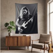 Pink Floyd Tapestry - Gilmour at Earls Court with the Black Strat 1973