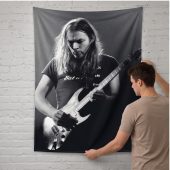 Pink Floyd Tapestry - Gilmour at Earls Court with the Black Strat 1973