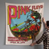 Pink Floyd Tapestry - Hughes Stadium Sacramento Concert Pink Floyd Tapestry - Hughes Stadium Sacramento Concert
