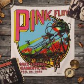 Pink Floyd Tapestry - Hughes Stadium Sacramento Concert Pink Floyd Tapestry - Hughes Stadium Sacramento Concert