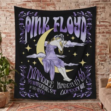 Pink Floyd Tapestry - Moon Girl Marquee March 15 66 London