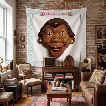 Pink Floyd Tapestry - Pink Floyd A Bizarre Collection The Relics Mask 1971