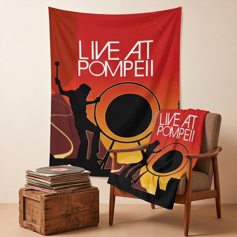 Pink Floyd Tapestry - Pink Floyd Live At Pompeii Pink Floyd Tapestry - Pink Floyd Live At Pompeii