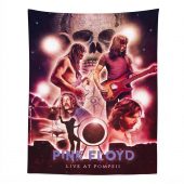 Pink Floyd Tapestry - Pink Floyd Live At PomPeii Illustration