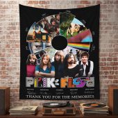 Pink Floyd Tapestry - Pink Floyd Shirt Time Line Album Collage Signature