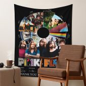 Pink Floyd Tapestry - Pink Floyd Shirt Time Line Album Collage Signature
