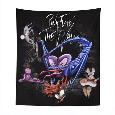 Pink Floyd Tapestry - Pink Floyd The Wall Scorpion Mother Vintage