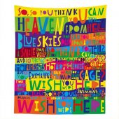 Pink Floyd Tapestry - Pink Floyd Wish You Were Here Limited Edition Art Print Signed LyricArt
